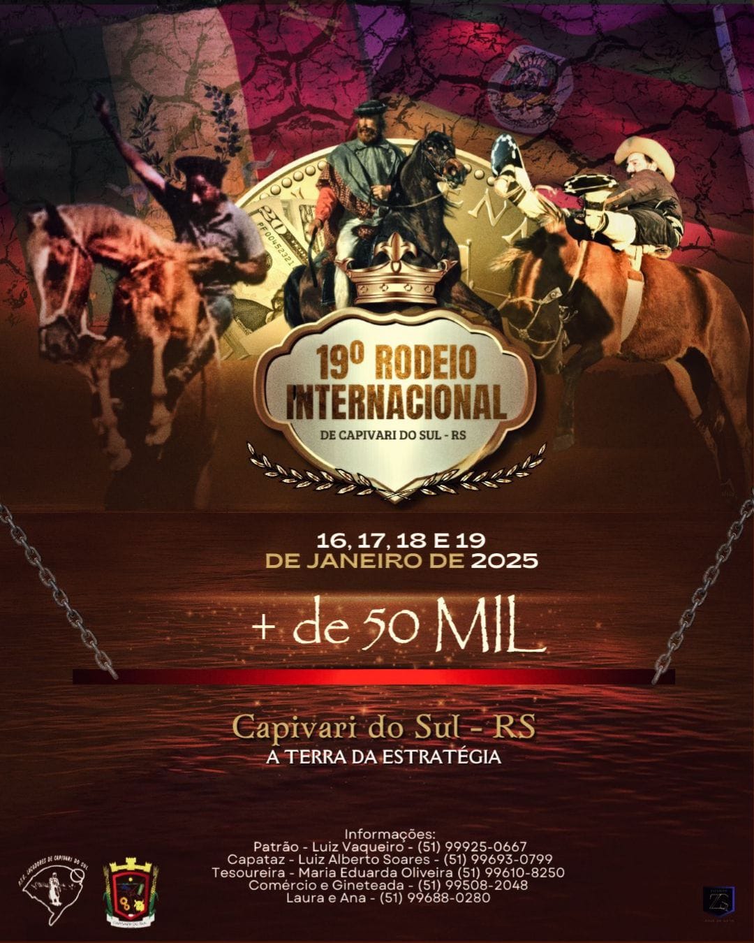 19º RODEIO INTERNACIONAL DE CAPIVARI DO SUL - RS